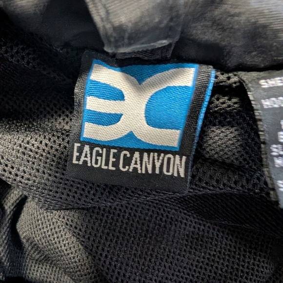 Eagle Canyon Black And Blue Lightweight Men's Jacket Size Large (EUC) - Picture 4 of 8